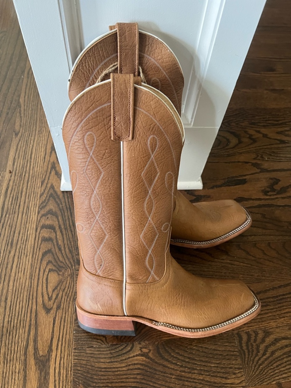 Classic Brown Western Cowboy Boots